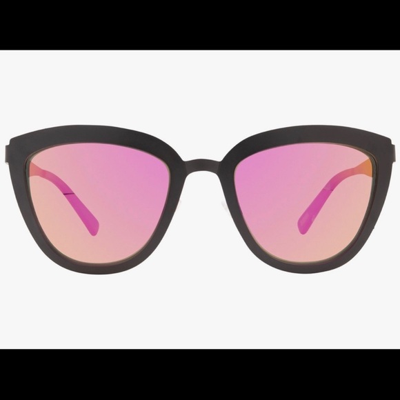 Diff Lily Black Pink Mirror Sunglasses - diff lily MB-PK24P - Picture 2 of 6